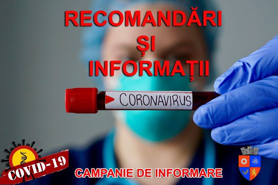 Măsuri de protecţie împotriva coronavirusului