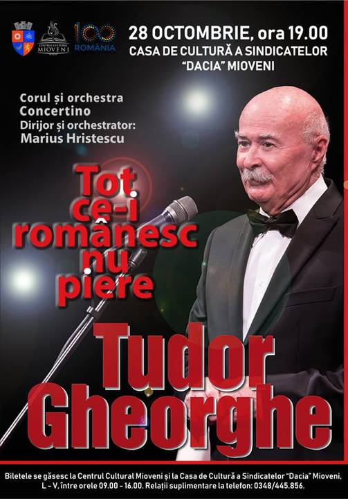 „Tot ce-i românesc nu piere” - Tudor Gheorghe