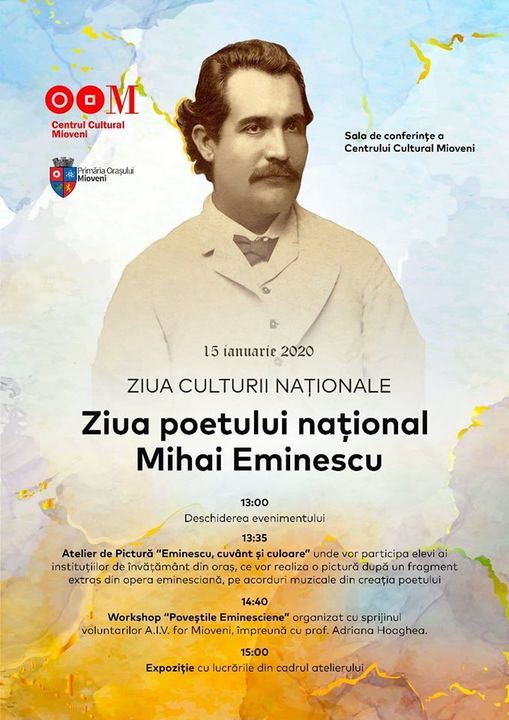 Ziua poetului național Mihai Eminescu
