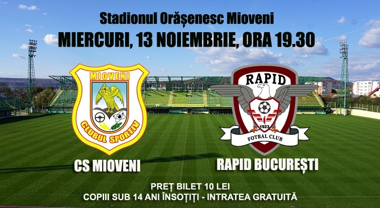 CS Mioveni - Rapid București