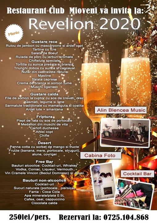 Revelion 2019 - Restaurant Club Mioveni