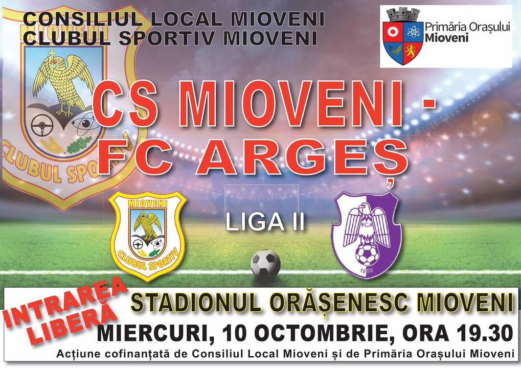 CS Mioveni - FC Argeş
