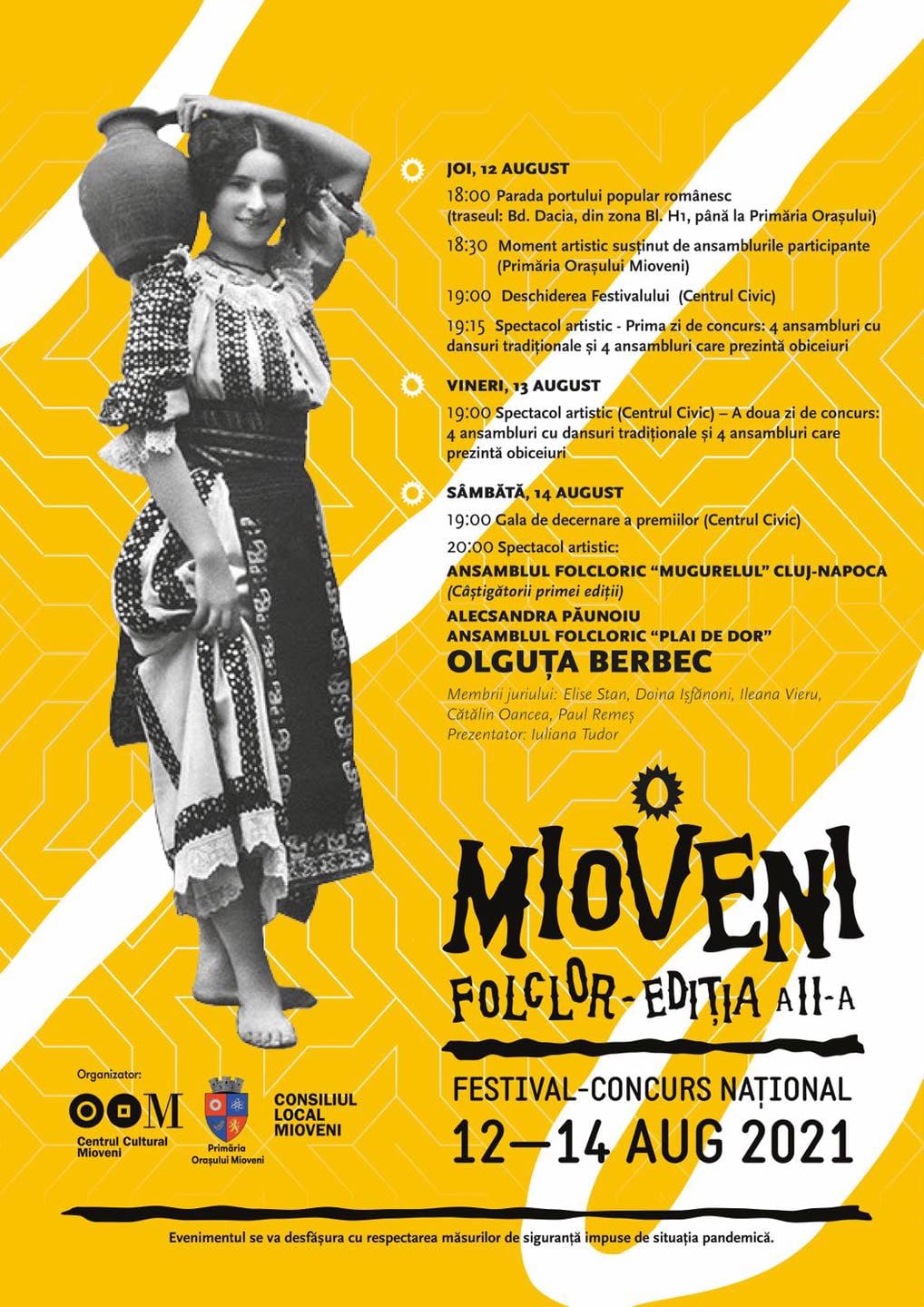 Festivalul – Concurs Național de Folclor ”Mioveni”! 