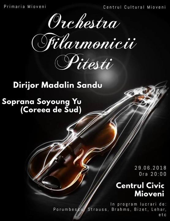 Concert Orchestra Simfonică a Filarmonicii Pitești